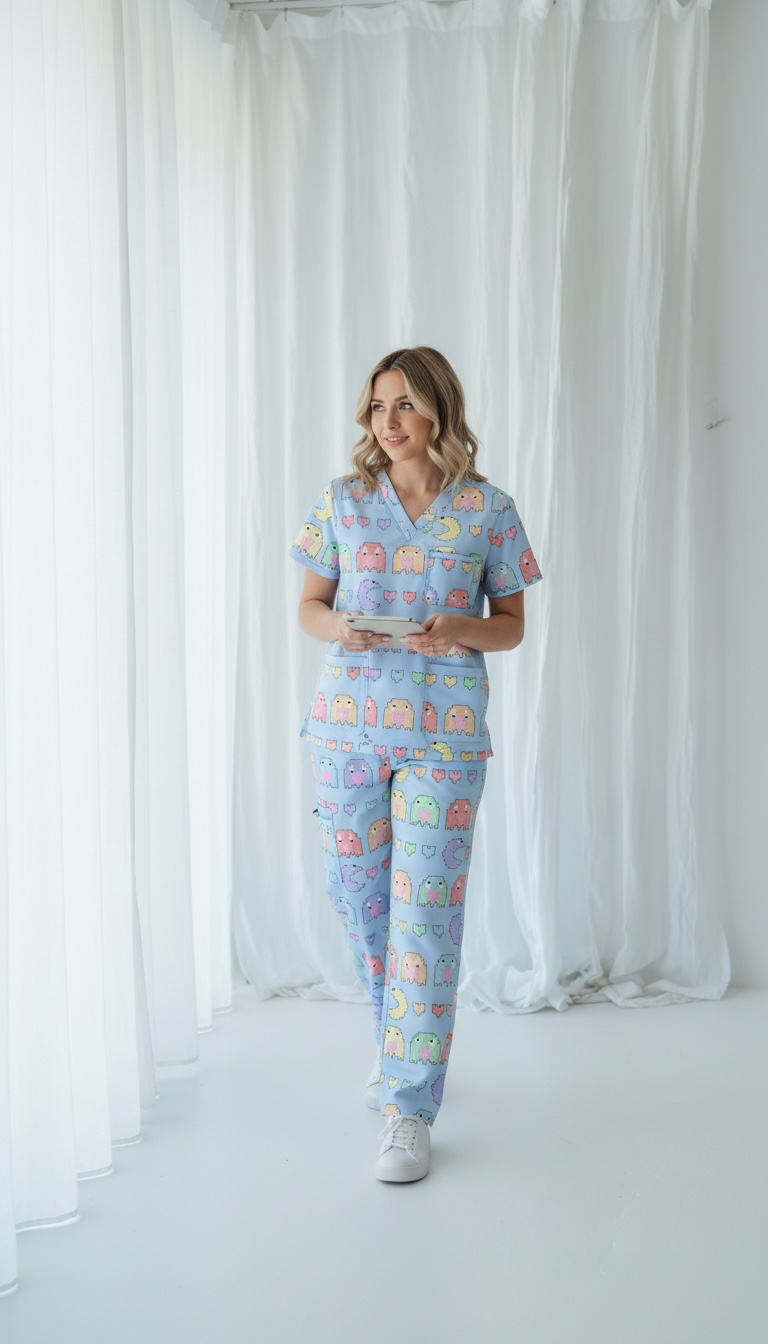 Pac-a-tac Scrub Top