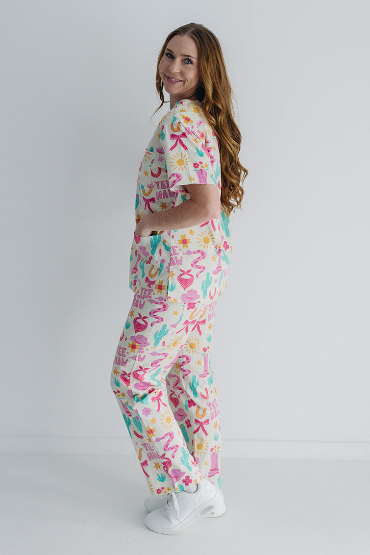 Yeehaw & CPR Scrub Set