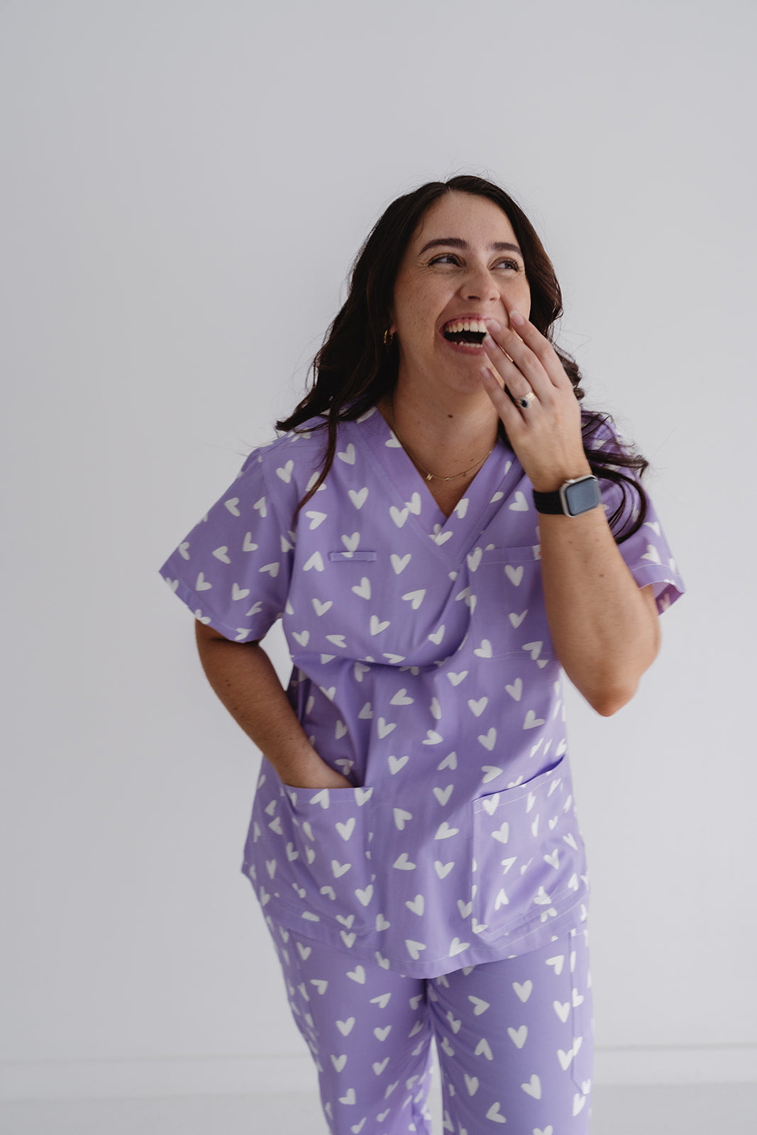 Chart My Heart Scrub Set