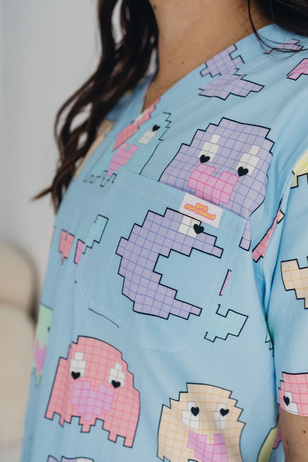 Pac-a-tac Scrub Top
