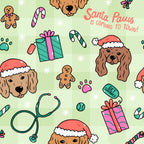 Santa Paws Scrub Set